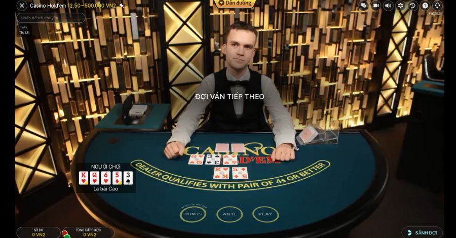 Các kiểu chơi Poker được chia theo số lượng hand